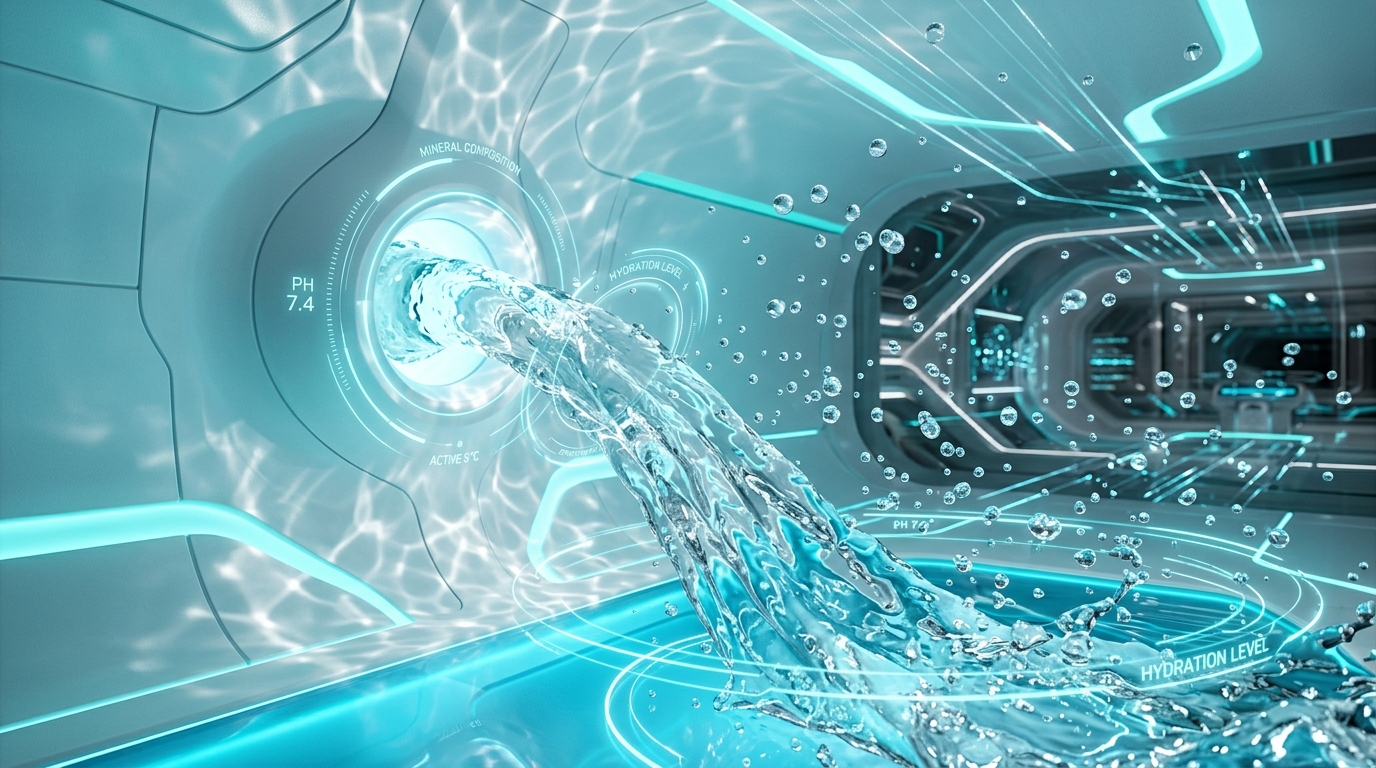 Futuristic Pure Water Hydration System